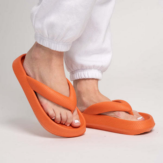 Outdoor seaside beach thick bottom flip flops