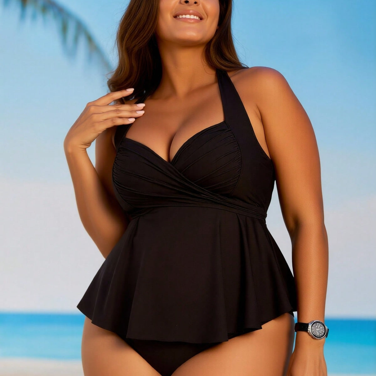 Women's Two-Piece Tankini Swimsuit