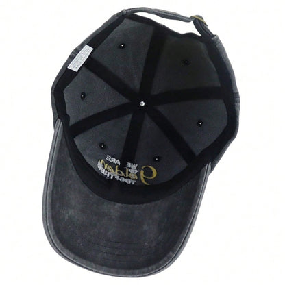 50th Anniversary Embroidered Cotton Baseball Hat Sun Hat Cap