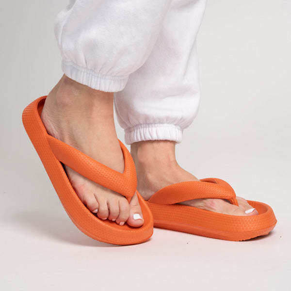 Outdoor seaside beach thick bottom flip flops